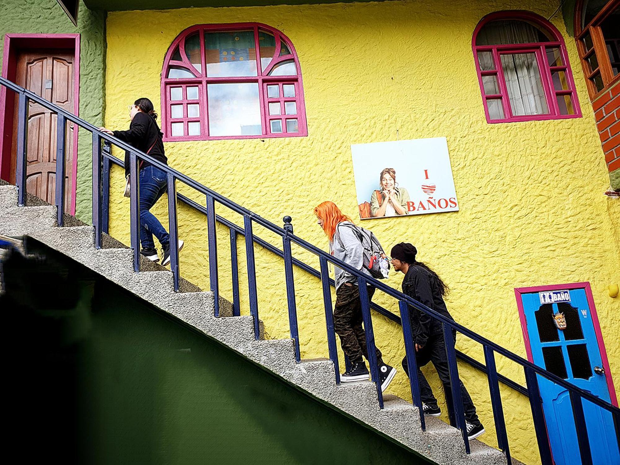 Hostal Inti Raymi Backpackers Baños Eksteriør bilde